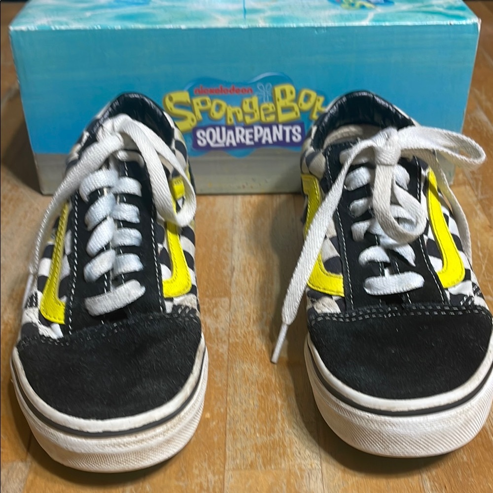 Kids Vans old Skool SpongeBob SquarePants sneakers